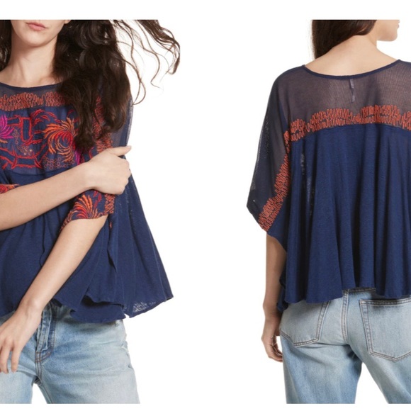 SOLD ON CROSS POST NWOT FP Love Letter Blouse - Picture 2 of 8